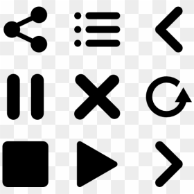 Video Player Icons Png, Transparent Png - video play button png