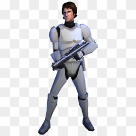 Unit Character Stormtrooper Han - Soldier, HD Png Download - stormtrooper png