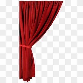 Transparent Curtain Clipart - One Side Theater Curtain, HD Png Download - curtain png
