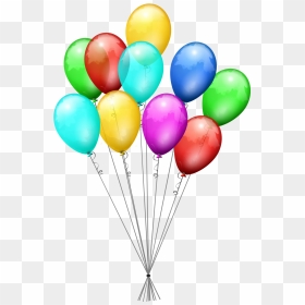 Filexboxballoons - Svg - Birthday Balloons White Background, HD Png Download - birthday balloons png