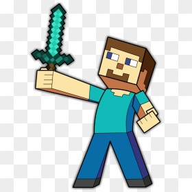 Minecraft Steve Png Art , Png Download - Minecraft Steve Logo, Transparent Png - minecraft steve png