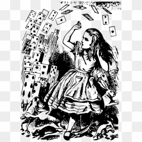 Alice In Wonderland Drawings Book, HD Png Download - alice in wonderland png