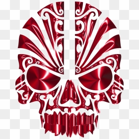 Tribal Skull Vector Png, Transparent Png - tribal png