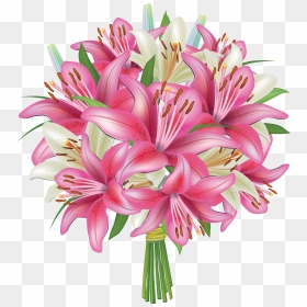 Bouquet Of Flowers Clipart Png, Transparent Png - flower clipart png
