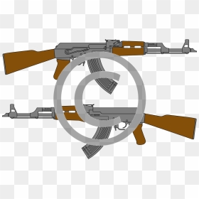 Ak47 Drawing Png, Transparent Png - ak 47 png