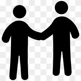 Men Shaking Hands Svg Png Icon Free Download - People Shaking Hands Icon Png, Transparent Png - handshake png