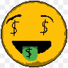 Money , Png Download - Terraria King Slime Pixel Art, Transparent Png - money emoji png