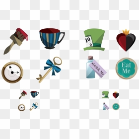Icon Designs, HD Png Download - alice in wonderland png