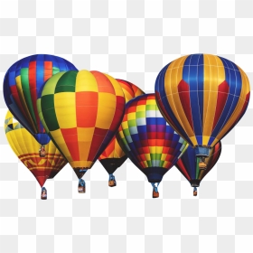 Hot Air Balloons - Transparent Background Hot Air Balloons Png, Png Download - hot air balloon png