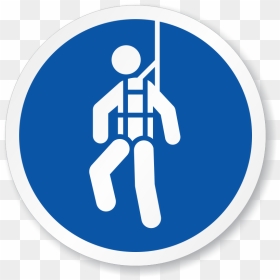 Hd Icon Safety Harness - Full Body Harness Sign, HD Png Download - video play button png