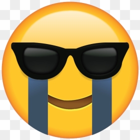 Sad Badass Discord Emoji - Smile Emoji, HD Png Download - sad emoji png
