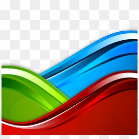 Blue Color Curve Rgb Vector Model Clipart - Blue And Red Background Hd, HD Png Download - red line png