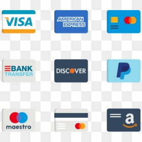 Credit Card Images Png - Payment Method Icons Png, Transparent Png - credit card png
