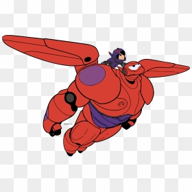 Baymax Hiro Fly Png Clipart - Big Hero 6 Clip Art, Transparent Png - fly png