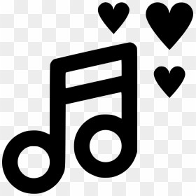 Svg Love Music - Love Music Icon Png, Transparent Png - music icon png