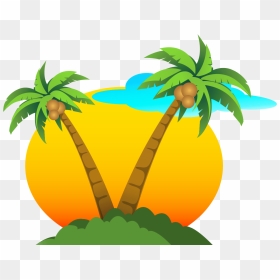 Palms And Png - Summer Cliparts Png Hd, Transparent Png - palm png