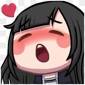 Anime Lurk Emote, Png Download - Anime Transparent Discord Emotes, Png Download - anime blush png