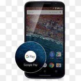 Android Pay Is Now Available On Google Play™ As A Free - Android Marshmallow, HD Png Download - google play png