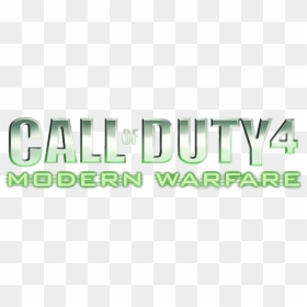 Modern Warfare 2 Logo Png - Call Of Duty 4, Transparent Png - call of duty logo png