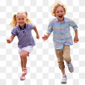 Group Of Children Playing Png - Toddler, Transparent Png - person walking png