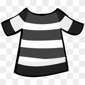 Image Old Sailor S - Black And White Striped Shirt Cartoon, HD Png Download - stripes png
