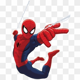 Marvel Cartoon Spider Man, HD Png Download - spiderman logo png