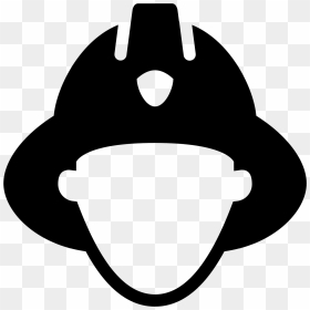 This Is An Image Of A Firefighter - Fireman Icon Png, Transparent Png - fire icon png