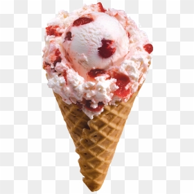Ice Cream Png File - Strawberry Ice Cream Transparent, Png Download - ice cream cone png