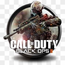 Call Of Duty Black Ops 2 Cod Png Image - Call Of Duty Black Ops 2 Icon, Transparent Png - call of duty logo png