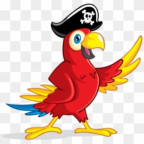 Pirate Png Transparent Image Mart - Pirate Parrot Clipart, Png Download - pirate png