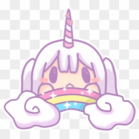 Chibi Unicorn Drawings Pictures To Pin On Pinterest - Chibi Unicorn Drawing Cute, HD Png Download - pinterest png