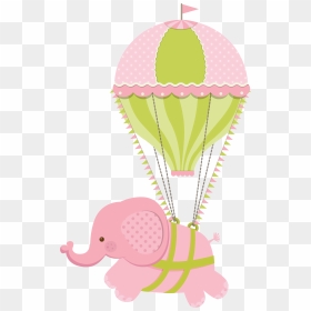 Http - //daniellemoraesfalcao - Minus - Com/mbkhfmrfcopr6z - Elephant On The Balloon Clipart, HD Png Download - hot air balloon png