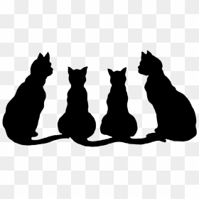 Transparent Halloween Black Cat Png - Clipart Cats Transparent Background, Png Download - black cat png