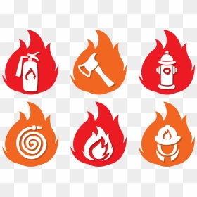 Transparent Fire Drill Clipart - Fire Fighting System Logo, HD Png Download - fire icon png
