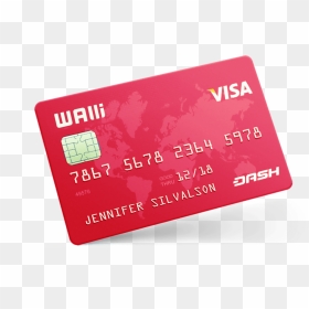 Mockup Credit Card Debit Card Payment Visa - Black Credit Card, HD Png Download - credit card png