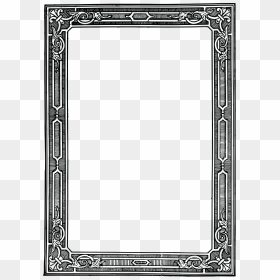 Asians Clipart Frame - Vector Mirror Frame, HD Png Download - black frame png