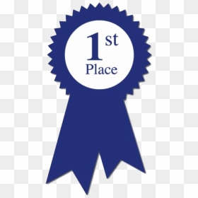 Blue Ribbon First Place Png Picture - First Place Ribbon Png, Transparent Png - blue ribbon png