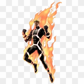 Human Torch Png Image Background - Human Torch Transparent Background, Png Download - torch png
