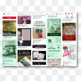 Pinterest Advertising Teachers Examples - Examples Of Pinterest Ads, HD Png Download - pinterest png