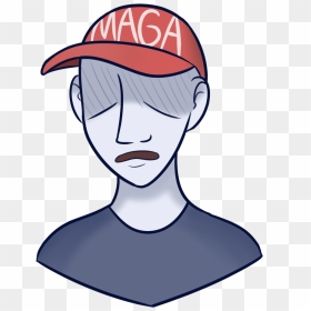 Is The Maga Hat The New Hood"   Class="img Responsive - Cartoon, HD Png Download - make america great again hat png