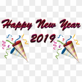 Ice Cream Cone , Png Download - Happy New Year Foods 2019, Transparent Png - ice cream cone png