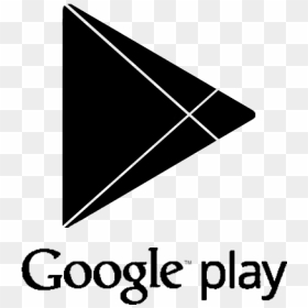 Logo Google Play Png - Google Play Logo Transparent Black, Png Download - google play png