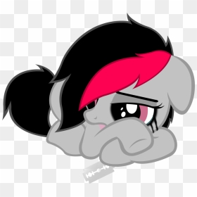 Emo, /mlp/, Oc, Oc - Emo My Little Pony, HD Png Download - my little pony png