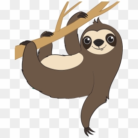 Sloth Clipart, HD Png Download - sloth png