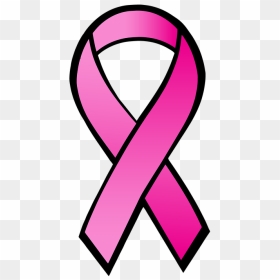 Pink Ribbon Png Image Transparent - Breast Cancer Awareness Month Ribbon, Png Download - pink ribbon png