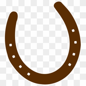 Cowboy Brown Horseshoe Png Icons - Horse Shoes And Cowboy, Transparent Png - horseshoe png