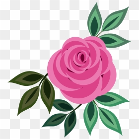 Clip Art Pink Rose, HD Png Download - pink rose png