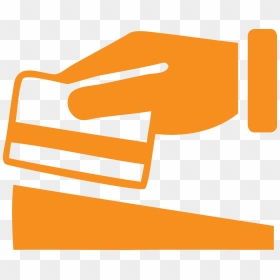 Credit Card Swipe Icon - Credit Card And Hand Icon, HD Png Download - credit card png