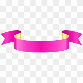 Pink Ribbon Banner Png , Png Download - Pink Banner Transparent Png, Png Download - pink ribbon png