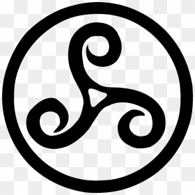 Pattern, Celtic, Tribal, Kilian, Symbol, Spiral, Breton - Slavic Symbols, HD Png Download - spiral png
